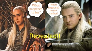 What happened to Thranduil’s wifeLegolas mother  The Lord of the Rings  The Hobbit [upl. by Heigho]