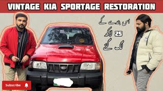 2002 Model KIA Sportage Restoration  Short Review And Follow Up Story By Mr Adnan  SUV 20 Diesel [upl. by Airetnuhs466]