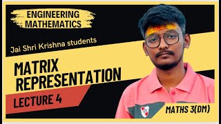 MATRIXREPRESENTATIONSET THEORYENGINEERING MATHEMATICSSEM3BYChirag Solanki [upl. by Siffre323]