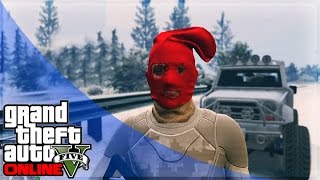 GTA 5 Christmas GIFT EXCLUSIVE Red Stocking MASK From ROCKSTAR GTA 5 Gameplay [upl. by Valida]