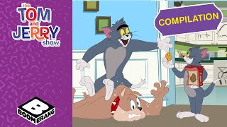 Tom and Jerry MIGHTY compilation  1 Hour of Tom and Jerry  BoomerangUK [upl. by Pleasant]