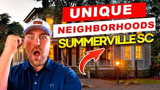 We Found The Most Unique Neighborhoods in Summerville SC [upl. by Gris404]