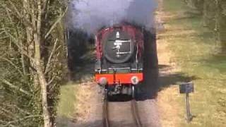 Royal Scot on the West Somerset Railway [upl. by Penny]