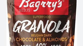 Muesli Baggery Granola Belgian Dark Chocolate with Almonds [upl. by Duj]