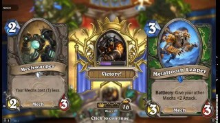 Hearthstone  Best 2 Card Combo Tavern brawl montage [upl. by Rudie]