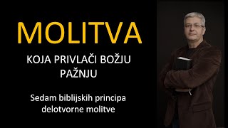 329 MOLITVA KOJA PRIVLAČI BOŽJU PAŽNJU  Sedam principa uspešne molitve  mr Zoran Marcikić [upl. by Carmelle]