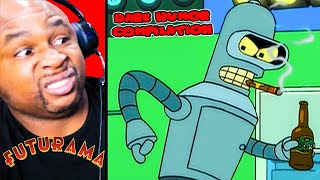 Futurama  The Best of Bender DARK HUMOR COMPILATION Not For Snowflakes [upl. by Nahtaneoj]