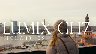 Lumix GH7  Sigma 1835  Riga Cinematic Portrait [upl. by Jovia]