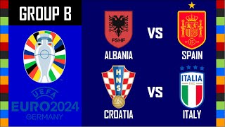 Euro 2024  Predictions CROATIA vs ITALY  ALBANIA vs SPAIN [upl. by Diandre]