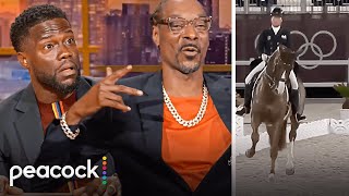 Equestrian or Horse Crip Walking  Olympic Highlights With Kevin Hart and Snoop Dogg [upl. by Tegdig419]