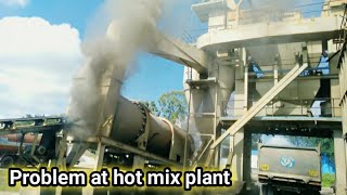 Problem at hot mix plant  asphalt batch mix plant  asphalt batch mix plant manufacturer in india [upl. by Airtina]