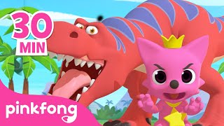 Dinosaurier Lied  Dinolied  Baby Shark Deutsch  Pinkfong Baby Hai Kinderlieder [upl. by Einavoj]