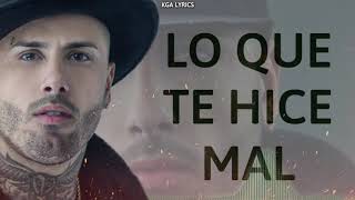 Nicky Jam  Mil Lagrimas Video LyricsLetra [upl. by Aical]