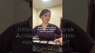 Nöbet Vlog🩺 Acilde İntern olarak son nöbetim 👩‍⚕️ doktor [upl. by Nylear]