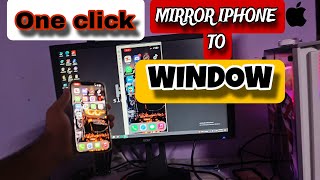 How To Screen Mirror an iPhone or iPad to Windows  AIRDROID [upl. by Airdni]