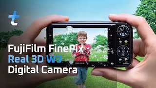 FUJIFILM FINEPIX REAL 3D W3 DIGITAL CAMERA WITH 35INCH LCD [upl. by Ennahgem198]