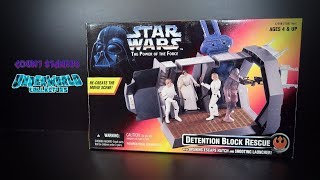 Star Wars POTF 2 Detention Block Rescue by Kenner  267 [upl. by Bogosian]