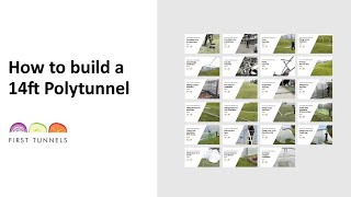 How to Construct a Polytunnel 14ft  Complete Guide [upl. by Zhang]