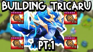 Building Tricaru in Summoners War  FIRST Time Building It [upl. by Luckett]