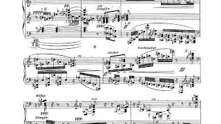 A Schoenberg Tres piezas para piano op11 nº 3 Partitura Audición Música Atonal [upl. by Maryjane400]