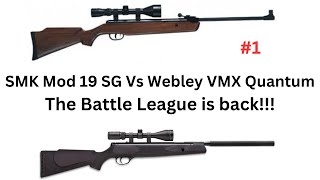 SMK Mod19 SG Vs Webley VMX Quantum [upl. by Idden603]