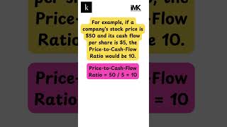 Relative Valuation  Price to Cash Flow Ratio  IMK Fintech School  Investment Mentor Kabir [upl. by Cogen]