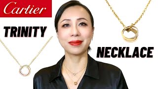 Cartier Trinity Necklace Review Comparison Mod Shots Pros amp Cons  Which One To Get it [upl. by Stuckey]