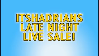 ITSHADRIANS LIVE LATE NIGHT SUPER HANDBAG SALE [upl. by Meunier]