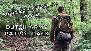 Dutch Army Patrol Pack Review [upl. by Warton566]