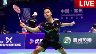 🔴LIVE Amthony S Ginting INA VS Kunlavut Vitidsarn THA  CHINA OPEN 2024  BWF SCORE [upl. by Ranee]