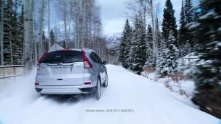 Enjoy Winter Driving With The AllWheel Drive Honda CRV 30 [upl. by Thorner349]