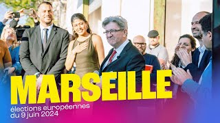 Meeting LSF de lUnion populaire à Marseille  Européennes 2024 [upl. by Faletti]