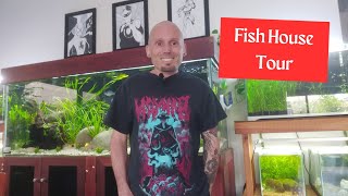 My first Fish House Tour [upl. by Ennahgem]