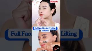 Full Face Firming amp Lifting Exercises Part01 antiaging facialyoga facelift yoga shorts [upl. by Sasnak77]