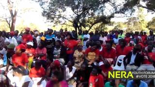 President Tsvangirais address at Chinhoyi NERA Youth Forum rally [upl. by Stilu907]