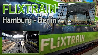 🇩🇪 Flixtrain from Hamburg to Berlin  trip report [upl. by Berna]