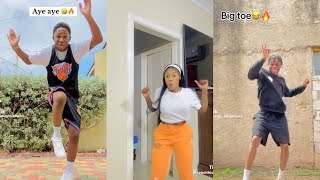 Big Toe Tiktok Challenge By RebelAckeemKakahighflames amp Others [upl. by Ullyot972]