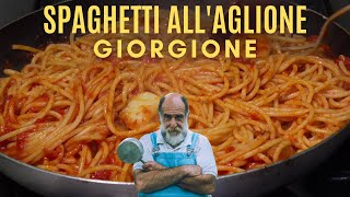 SPAGHETTI ALL AGLIONE Le ricette di Giorgione [upl. by Llenhoj650]