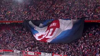 Ajax FSide tribute to Abdelhak Nouri [upl. by Akimal]