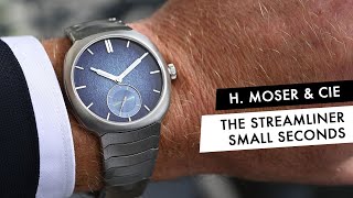 QUICK LOOK The New H Moser amp Cie Streamliner Small Seconds MicroRotor [upl. by Neerehs]