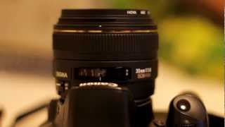 Sigma 30mm f14 Lens Review with samples [upl. by Adnahc]