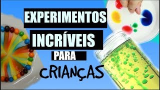 IDEIAS INCRÍVEIS PARA FAZER EM CASA 1 EXPERIMENTOS CIENTÍFICOS 😱 NOVO ROSA [upl. by Ado314]