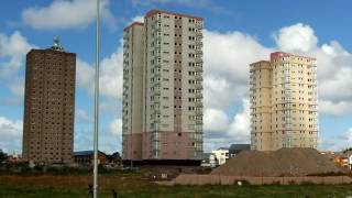 Blackpools iconic tower blocks demolition on Sunday 31st July [upl. by Asiluj]