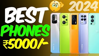 5 Best Smartphone Under ₹5000 In 2024  Best Low Budget Phone For Student amp study [upl. by Llerrom]