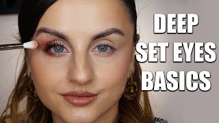 All about deep set eyes  a makeup tutorial 💕 [upl. by Aliber781]