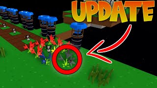 NEW UPDATE Flower System Hub Colored Blocks amp MORE Islands Roblox [upl. by Kotz]