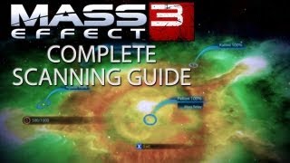 Mass Effect 3 Complete Scanning Guide [upl. by Hannaj311]