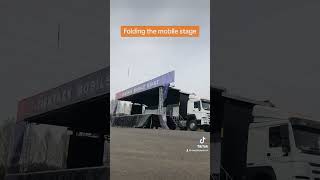 Mobile stage mobilestage stagetruck roadshowtruck stagemobil stagetrailer audiovisual [upl. by Lenahs674]