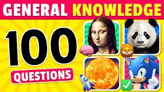 🧠 How Good is Your General Knowledge Take This 100Question Quiz To Find Out ✅ [upl. by Service358]