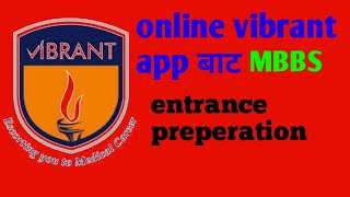 Online vibrant app bat entrance preparation mbbs by allthingsbymd [upl. by Dnumde]